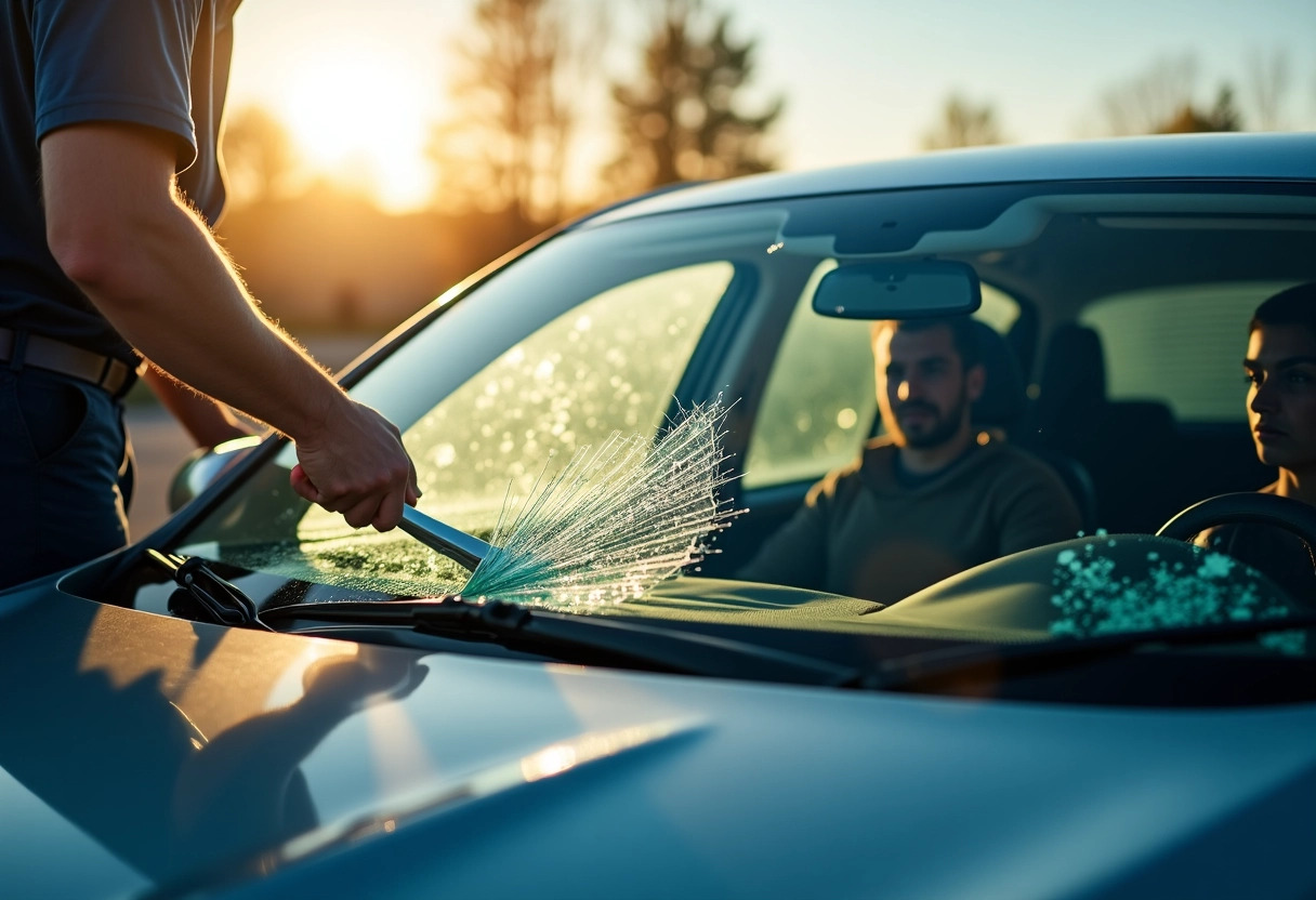 pare-brise voiture