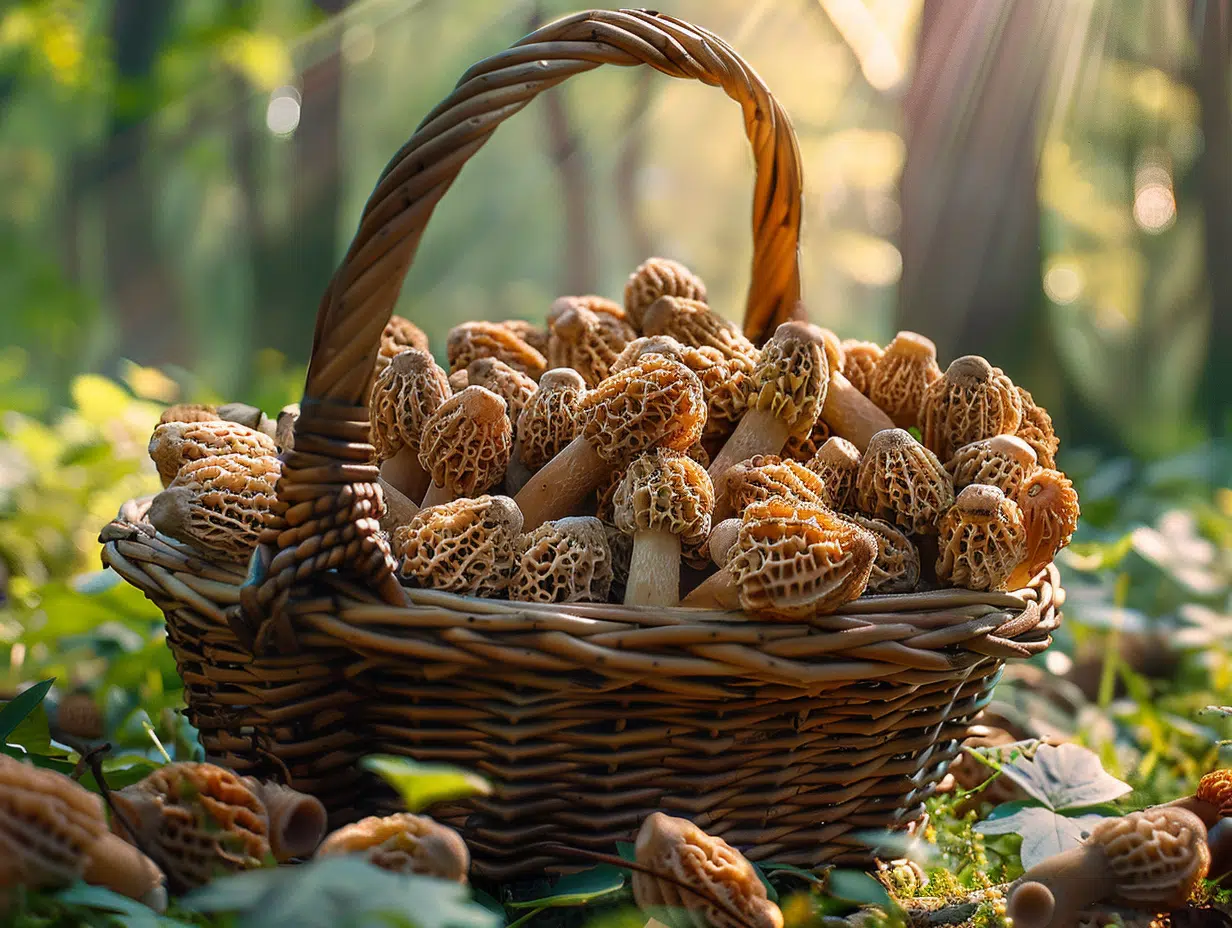 Démêler les morilles en pleine saison