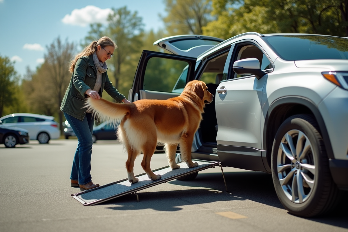 Comment sélectionner une rampe pour chien de voiture adaptée à votre compagnon