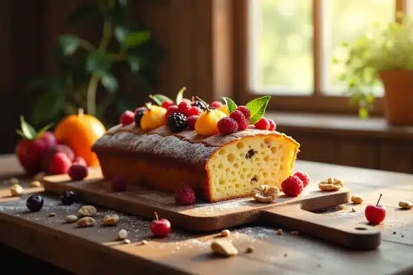 Le gâteau de pain aux fruits : une revisite sapide