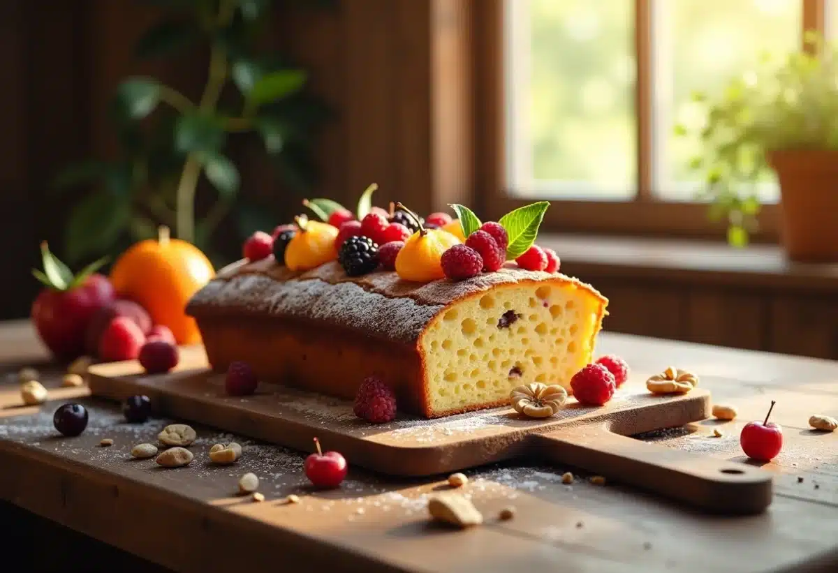 Le gâteau de pain aux fruits : une revisite sapide