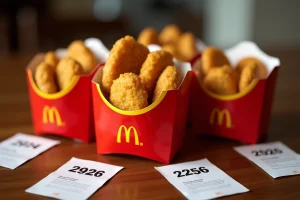 Prix des nuggets McDo : évolution et tendances depuis leur lancement